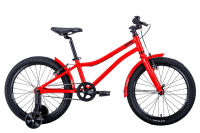 Велосипед Kitez 20 (20" 1 ск. рост. OS) 2020-2021, красный, 1BKB1K301T06 Bear Bike  фото, kupilegko.ru