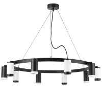 Подвесная люстра Lightstar Rullo (571020+214437-5+214436-5+203437-5+203436-5) LR02037536576  фото, kupilegko.ru