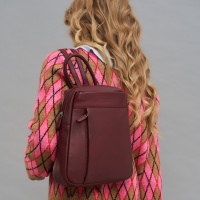 Кожаный рюкзак женский Dr.Koffer B402383-41-03 24702 DK  фото, kupilegko.ru