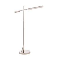 Daley Adjustable Nickel Напольная лампа Ralph Lauren Home  фото, kupilegko.ru