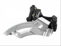 Переключатель передний, X-5, 2 ск., хомут 1 3/8" (34,9 мм), Рамка - универсальная, Тяга - универсаль (хром, CFD303000078) SRAM  фото, kupilegko.ru