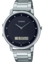 Японские наручные мужские часы Casio MTP-B200D-1E. Коллекция Ana-Digi  фото, kupilegko.ru