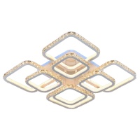 Потолочная светодиодная люстра Profit Light 8010/4+4 WHT  фото, kupilegko.ru