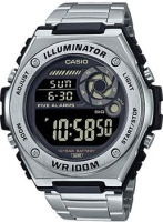 Японские наручные мужские часы Casio MWD-100HD-1BVEF. Коллекция Digital  фото, kupilegko.ru