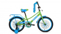 Велосипед AZURE 20 (рост 10.5") 2020-2021, зеленый/голубой, 1BKW1C101003 Forward  фото, kupilegko.ru