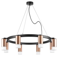 Подвесная люстра Lightstar Rullo (571018+214430-8+202431-8) LR0183081  фото, kupilegko.ru