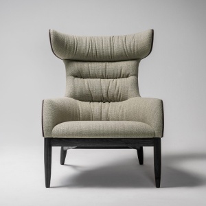 Beatrix Oak / Vintage Brown Кресло Ritzwell  фото, kupilegko.ru