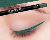 Гелевая подводка в карандаше для глаз Provoc gel eye liner (PV0073, 73, Морская волна светлый шиммер, 1 шт, 1 шт)  фото, kupilegko.ru