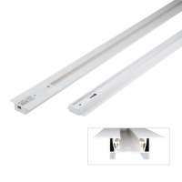 Шинопровод встраиваемый однофазный Volpe UBX-Q123 RS2 White 100 Set01 UL-00007376  фото, kupilegko.ru