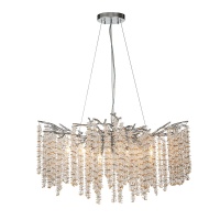 Подвесная люстра Indigo Fruscio 12042/10P Chrome V000447  фото, kupilegko.ru