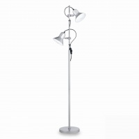 Торшер Ideal Lux Polly PT2 Argento 061115  фото, kupilegko.ru