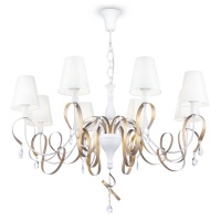 Подвесная люстра Maytoni Intreccio ARM010-08-W  фото, kupilegko.ru