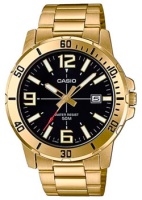 Японские наручные мужские часы Casio MTP-VD01G-1B. Коллекция Analog  фото, kupilegko.ru