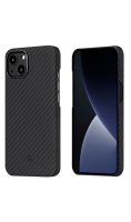 Чехол-крышка Pitaka MagEZ Case 2 для iPhone 13, кевлар, черно-серый  фото, kupilegko.ru