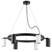 Подвесная люстра Lightstar Rullo (571016+214437-3+214436-3) LR016373363  фото, kupilegko.ru