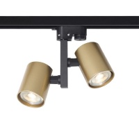 Трековый светильник Crystal Lux CLT 0.31 001 60C2 BL-GO  фото, kupilegko.ru