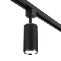 Трековый светильник Elektrostandard Svit GU10 черный/хром MRL 1013 a048166  фото, kupilegko.ru