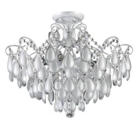 Потолочная люстра Crystal Lux Sevilia PL6 Silver  фото, kupilegko.ru