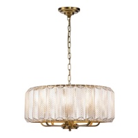 Подвесная люстра Indigo Piroet 12011/8P Brass V000052  фото, kupilegko.ru