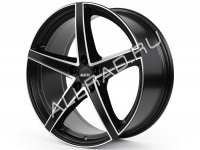 Литые колесные диски Alutec RAPTR 8x18 5x112 ET45 D70.1 Racing Black Front Polished (RR80845B73-5)  фото, kupilegko.ru