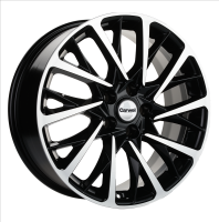 Литые колесные диски Carwel Оланга 1804 (Camry) 7.5x18 5x114.3 ET45 D60.1 Чёрный глянцевый с полированной лицевой частью (098789)  фото, kupilegko.ru