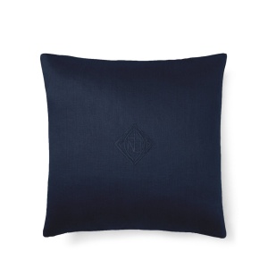 Penthouse Aldrich Navy Наволочка 50 x 50 см Ralph Lauren Home  фото, kupilegko.ru