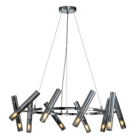 Подвесная люстра Indigo Sigaro 13006/10P Chrome V000235  фото, kupilegko.ru