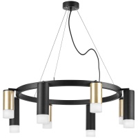 Подвесная люстра Lightstar Rullo (571018+214440-4+214487-4+202431-8) LR0184048741  фото, kupilegko.ru