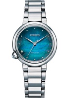 Японские наручные женские часы Citizen EM0910-80N. Коллекция Eco-Drive  фото, kupilegko.ru