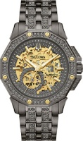Японские наручные мужские часы Bulova 98A293. Коллекция Octava  фото, kupilegko.ru