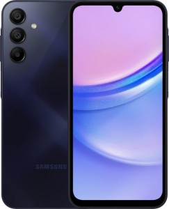 Смартфон, мобильный телефон Samsung Galaxy A15 4/128GB Темно-синий RU  фото, kupilegko.ru