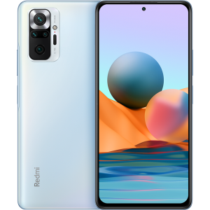 Смартфон, мобильный телефон Xiaomi Redmi Note 10 Pro 256GB Glacier Blue RU  фото, kupilegko.ru