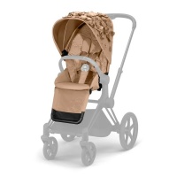 Набор чехлов Cybex Seat Pack PRIAM III FE SIMPLY FLOWERS BEIGE  фото, kupilegko.ru