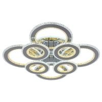 Потолочная светодиодная люстра Profit Light 8040/4+4 CHR  фото, kupilegko.ru