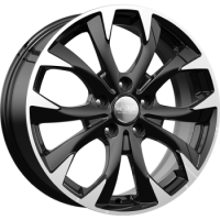 Литые колесные диски КиК (K&K) КС740 (ZV Octavia) 7x17 5x112 ET50 D57.1 алмаз черный (67965)  фото, kupilegko.ru