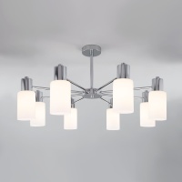 Потолочная люстра Eurosvet Vegga 70160/8 хром  фото, kupilegko.ru