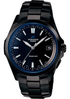 Японские наручные мужские часы Casio OCW-S100B-1AJF. Коллекция Oceanus  фото, kupilegko.ru