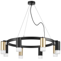 Подвесная люстра Lightstar Rullo (571018+214440-4+214437-4+202431-8) LR0184043741  фото, kupilegko.ru