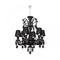 Подвесная люстра Loft IT Zenith 10210/6 Black  фото, kupilegko.ru