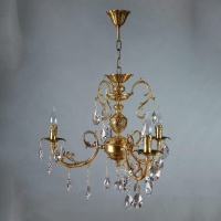 Подвесная люстра Ambiente Alicante 8888/3 AB Tear drop  фото, kupilegko.ru
