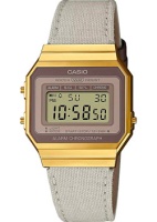 Японские наручные мужские часы Casio A700WEGL-7AEF. Коллекция Vintage  фото, kupilegko.ru