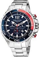 Швейцарские наручные мужские часы Nautica NAPNSTF13. Коллекция NST Chronograph  фото, kupilegko.ru