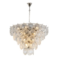 Подвесная люстра iLamp Rockfeller P2549-18 NIC  фото, kupilegko.ru