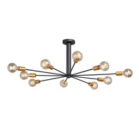 Потолочная люстра Vitaluce V4790-1/10PL  фото, kupilegko.ru