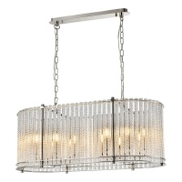 Подвесная люстра iLamp Manhattan P2554-12 NIC  фото, kupilegko.ru