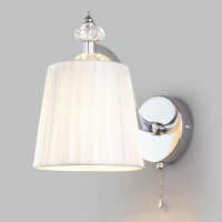 Бра, светильник настенный накладной Eurosvet 60122/1 хром  фото, kupilegko.ru