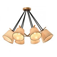 Подвесная люстра IMEX Soul MD.19412-8-P-BK  фото, kupilegko.ru