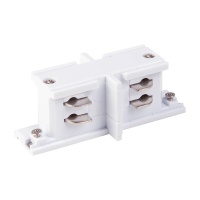 Коннектор прямой внутренний Elektrostandard TRC-1-3-II-WH a039593  фото, kupilegko.ru