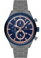 Швейцарские наручные мужские часы Wainer WA.19388F. Коллекция Classic  фото, kupilegko.ru