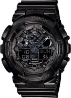 Японские наручные мужские часы Casio GA-100CF-1A. Коллекция G-Shock  фото, kupilegko.ru